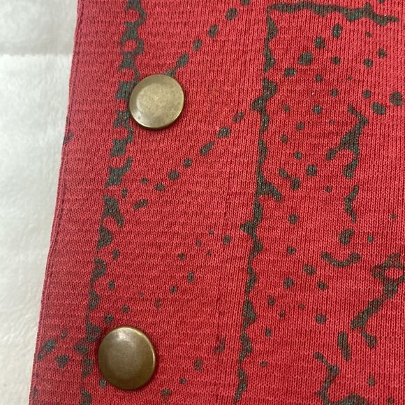 Visual Professional vintage button down skirt Sz M - Picture 3 of 6